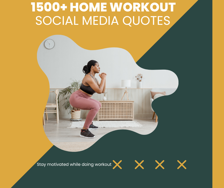 home training workout social media template (Facebook Post)